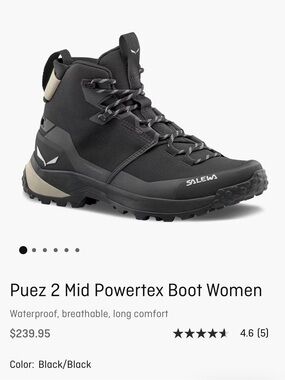 Salewa Puez 2 Mid Powertex hiking boots